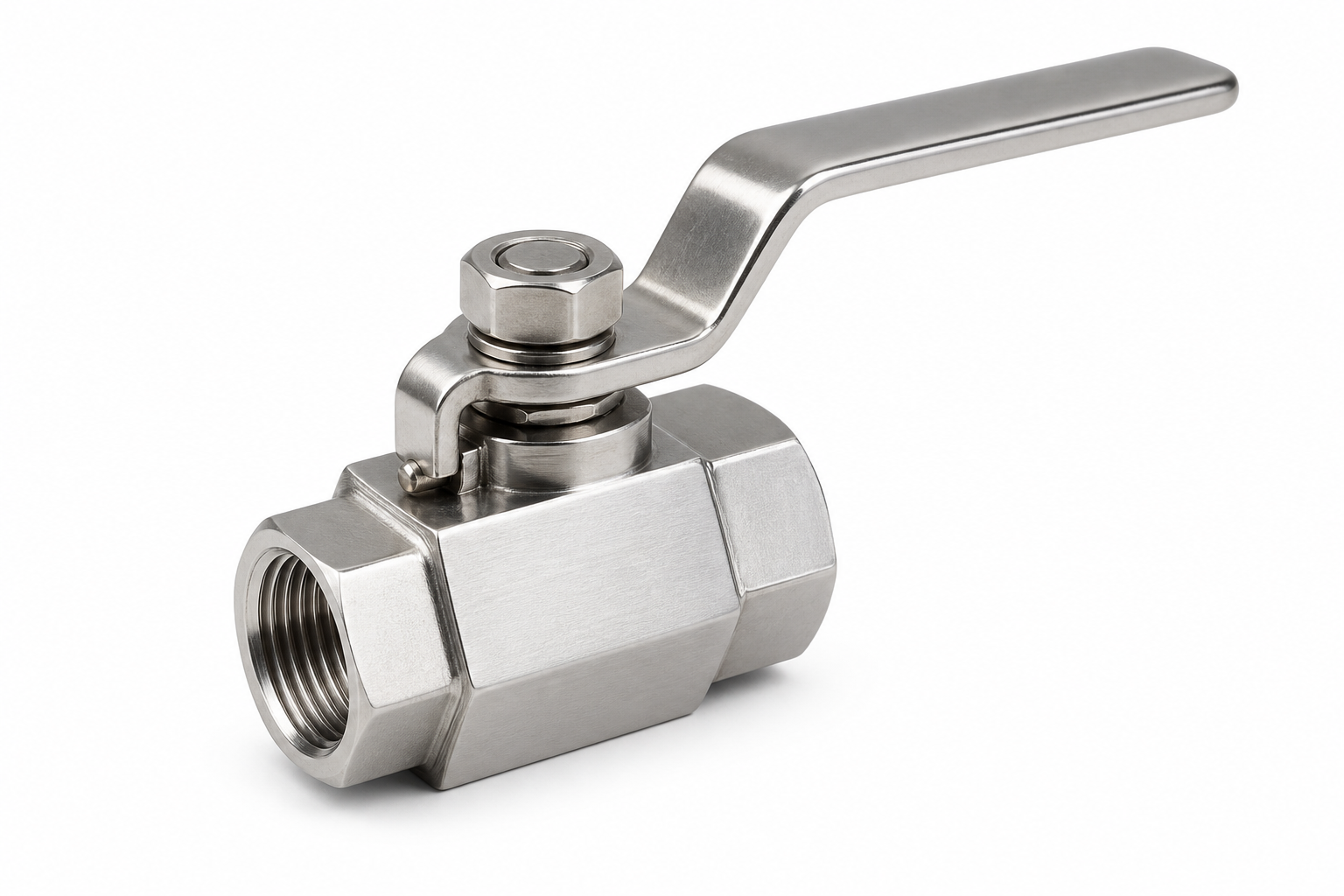 Ball Valve - 2-Way, Stainless Steel 316 (1/4" to 1")